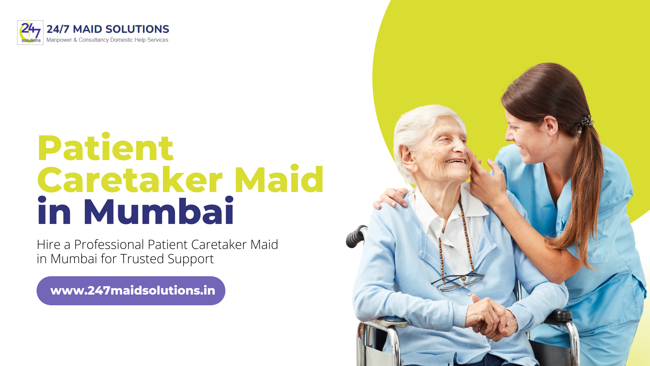 Patient Caretaker Maid in Mumbai