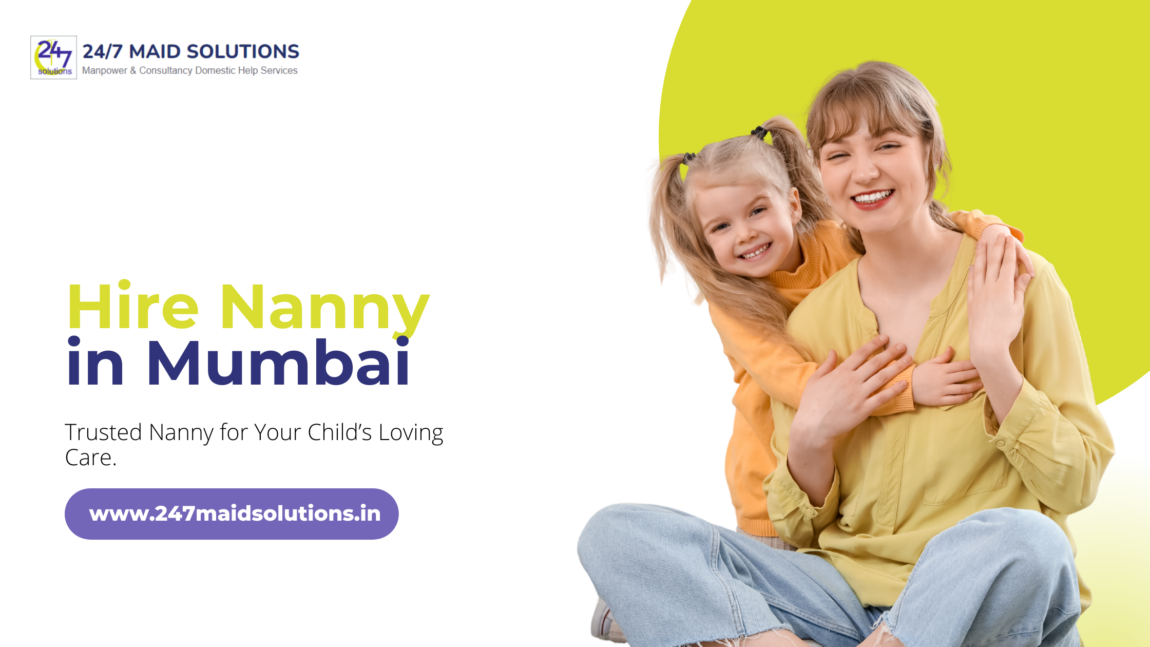 Hire Nanny in Mumbai